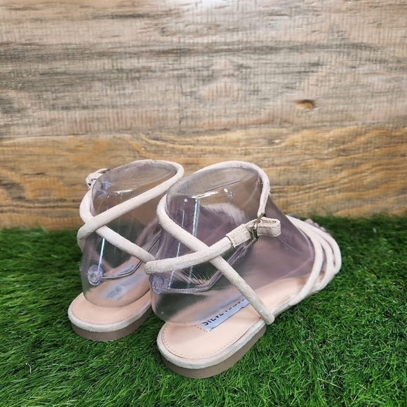 New Nude Jammin Suede Sandal SZ 6.5 - Picture 4 of 10